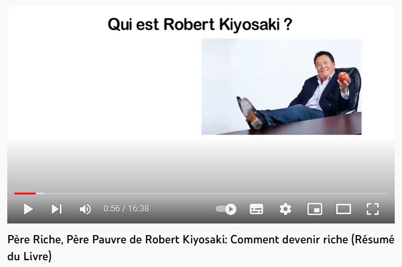 exemple youtube esprit business