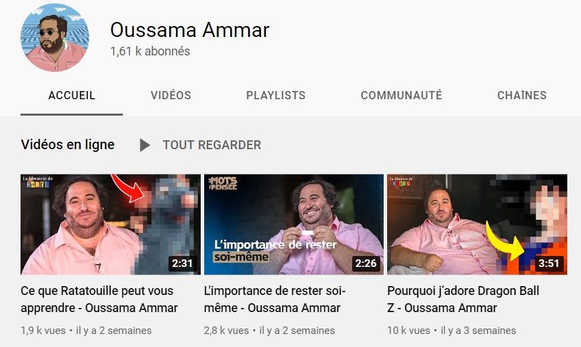 oussama ammar youtube