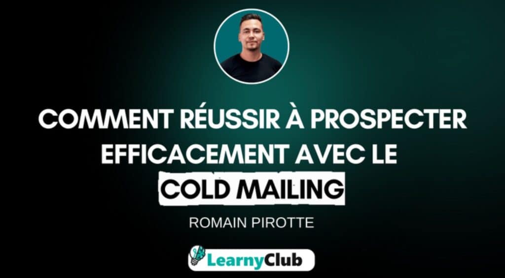 cold emailing romain pirotte