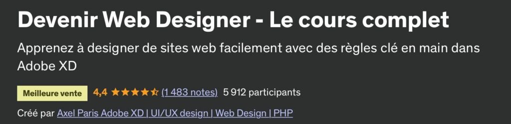 devenir web designer