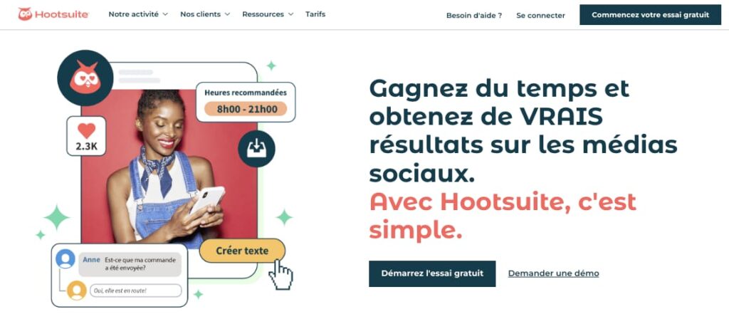interface hootsuite