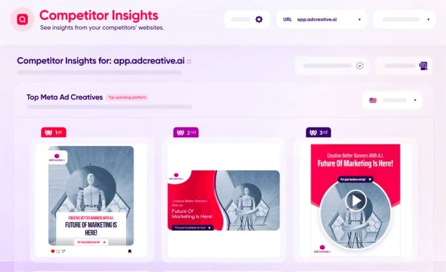 competitor insights adcreative ai