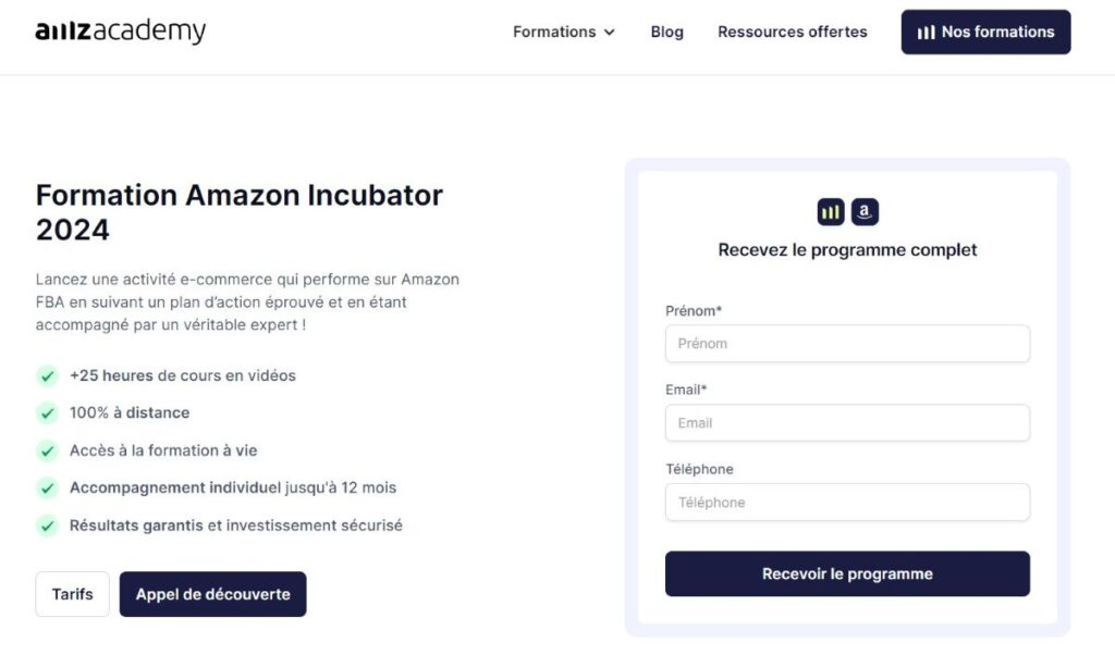 interface amazon incubator