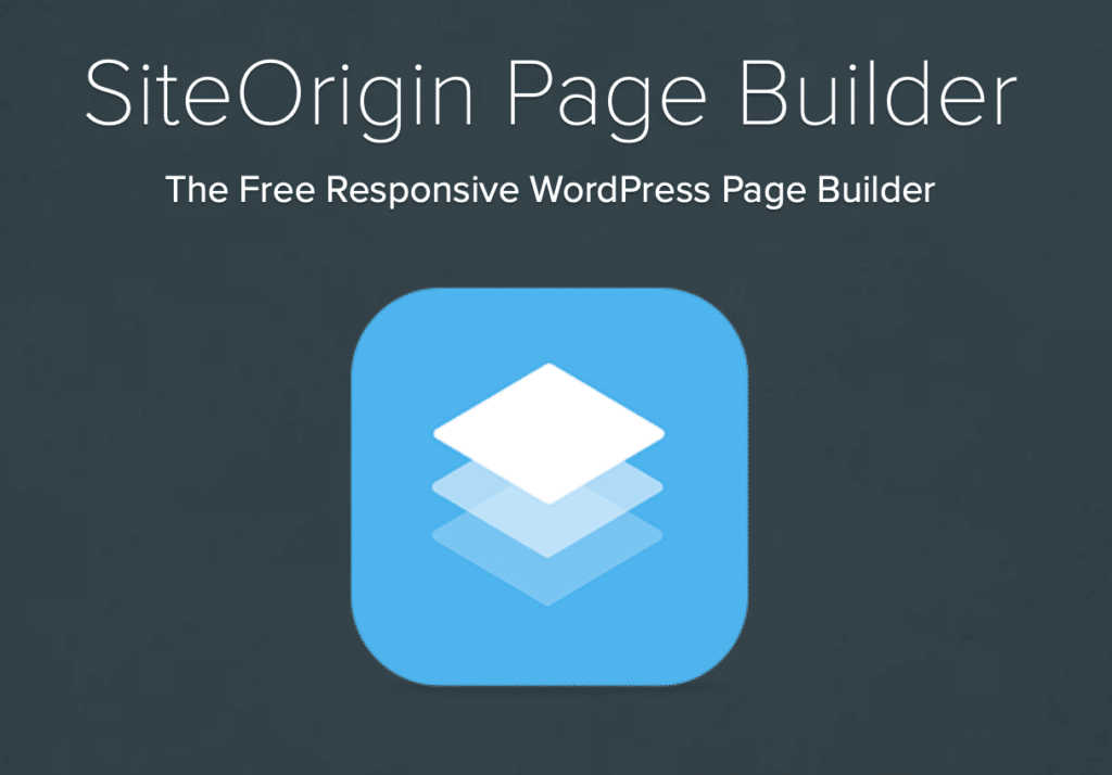 siteorigin page builder