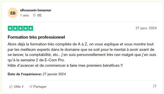 avis 1 trustpilot mindeo